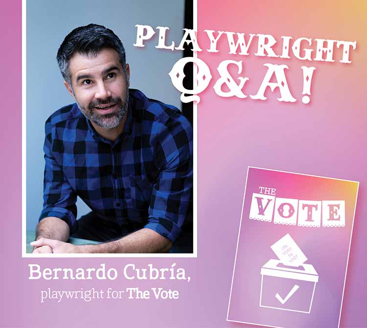 Q&A: Playwright Bernardo Cubría